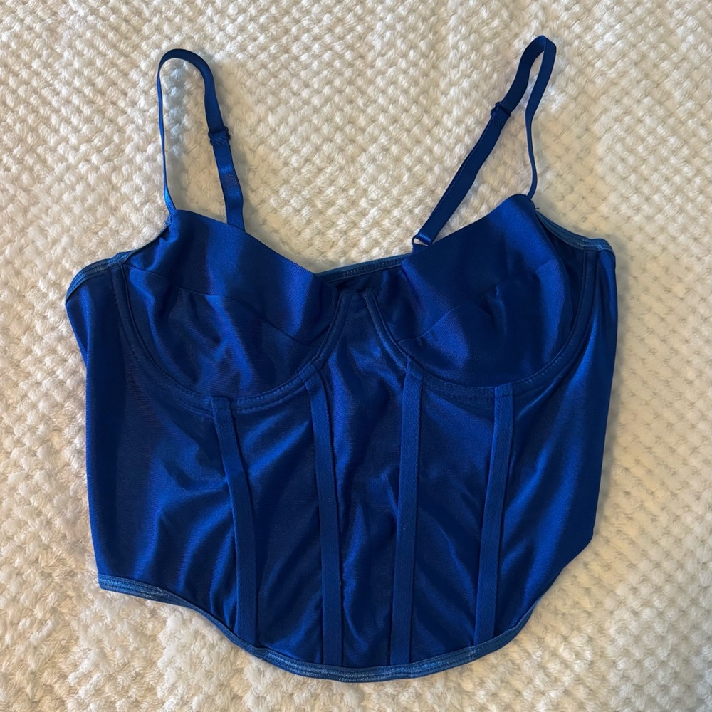 SHEIN Blue Tank Top